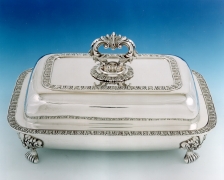 Covered Vegetable Dish with Paw Feet, about 1831&ndash;35