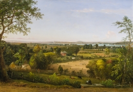 WILLIAM MACLEOD (1811–1892). View of the City of Washington From the Anacostia Shore, 1856. Oil on canvas, 37 x 53 in.