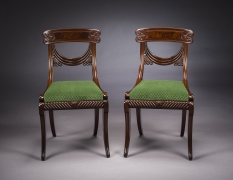 Set of Twelve Klismos-Form Dining Chairs,&nbsp;about 1815&ndash;20