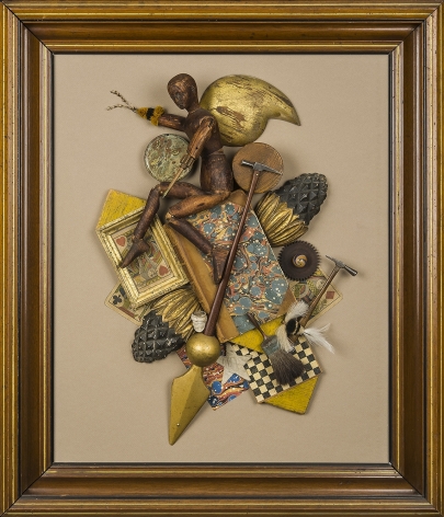The Collector, 2013, Mixed Media, 28 1/4 x 24 x 3 3/4 in.&nbsp;