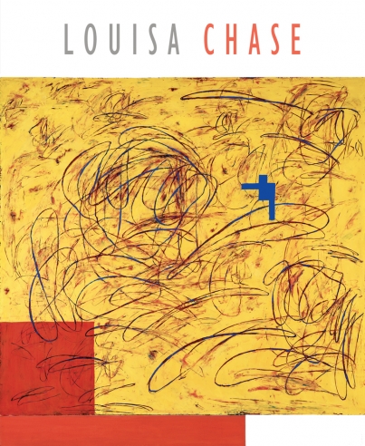 image of the cover to exhibition catalogue, Louisa Chase, "Force Field"