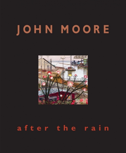 image of the cover to exhibition catalogue, John Moore, "After the Rain"